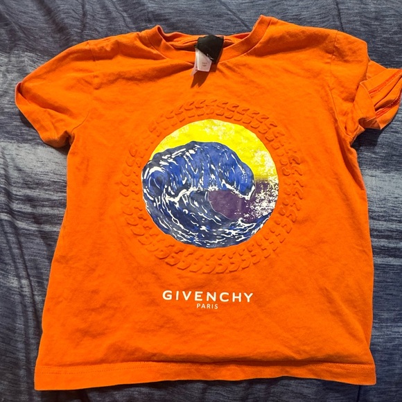 Givenchy Kids Givenchy Graphic T Shirt HOT Givenchy Kids Orange